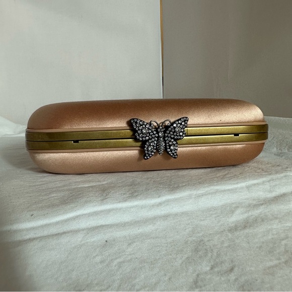 Gucci Broadway Butterfly Handbag Clutch in Pink - Picture 10 of 14